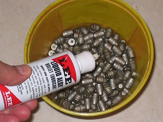 Apply bullet lube